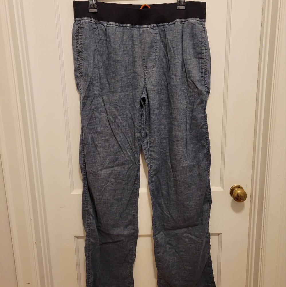 prAna Mens Medium Vaha Pants, Blue